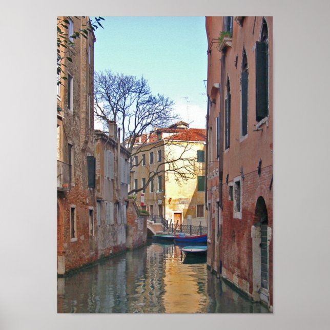 Venice Canal Poster (Front)