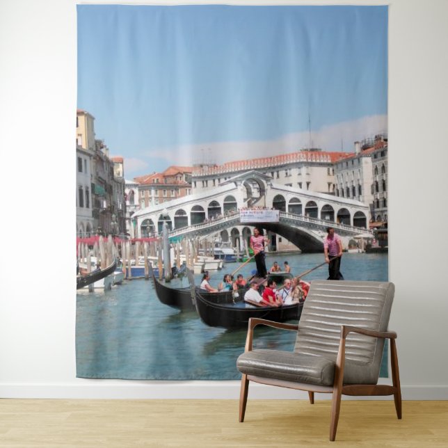Venice Canal Tapestry (In Situ)