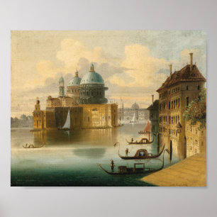 Venice, Capriccio   Johann Wilhelm Jankowsky Poster