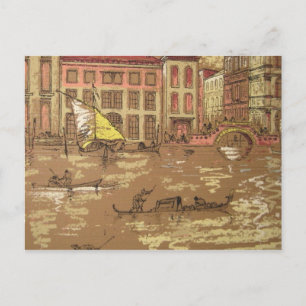 Venice Carnival Postcard