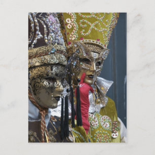 Venice Carnival Postcard