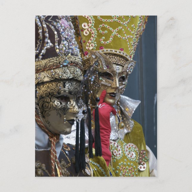 Venice Carnival Postcard (Front)