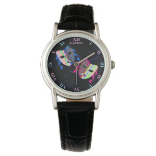 Venice Carnival Traditional Colourful Masks Watch