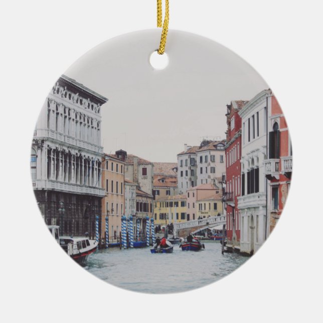 Venice Ceramic Tree Decoration (Front)
