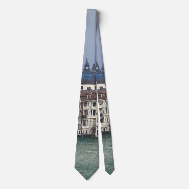 Venice Cityscape Grand Canal, Italy Tie (Front)