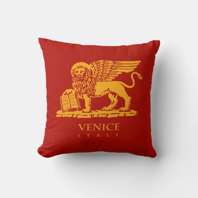 Venice Coat of Arms Cushion (Front)