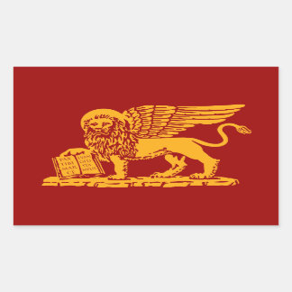 Venice Coat of Arms Rectangular Sticker