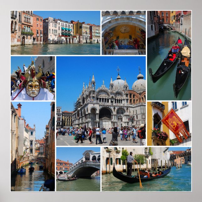 Venice collage poster (Front)