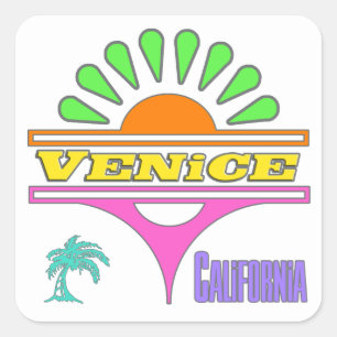 "Venice Colourful 1" Sticker