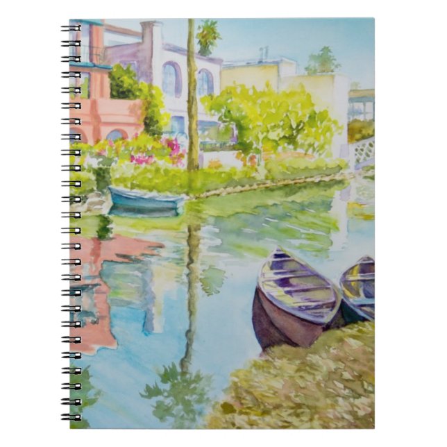 Venice Colours Spiral Notebook (Front)