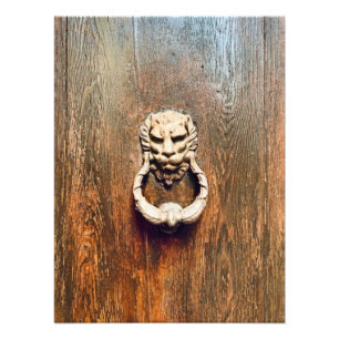Venice Door Knocker Photo Print