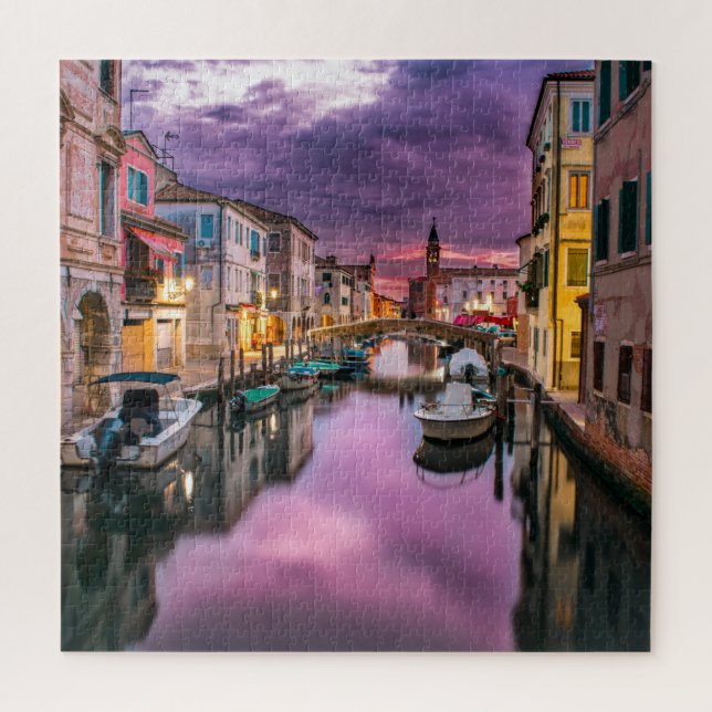 Venice famous canal Italy Jigsaw Puzzle (Vertical)