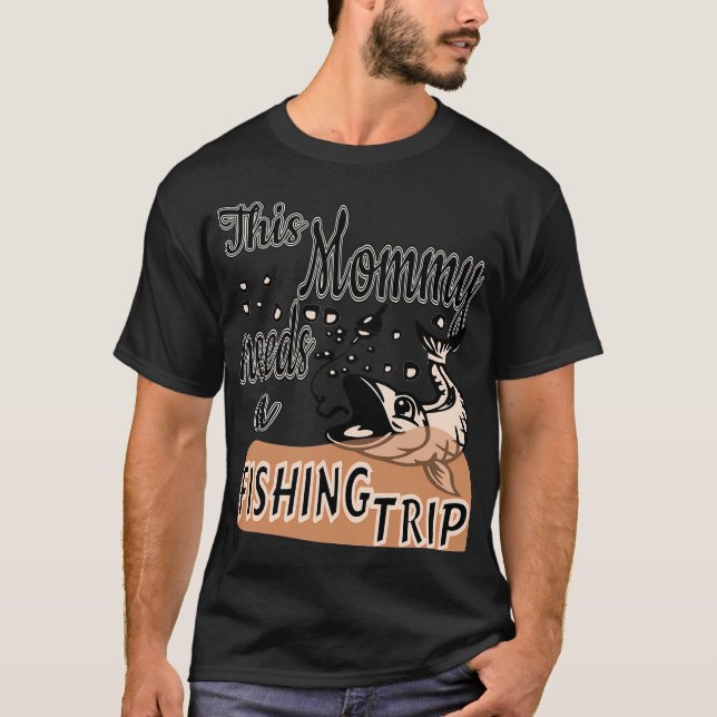 Venice Fishing Mum T-Shirt (Front)