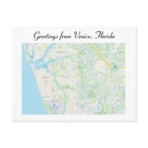 Venice, Florida postcard