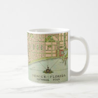 Venice Florida Vintage Map
