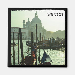 Venice - Gondolas, Architecture (Fridge Magnet) Magnet