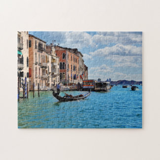 Venice Gondolas Italy Europe Jigsaw Puzzle