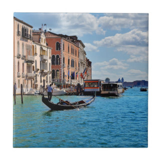 Venice Gondolas Italy Europe Tile