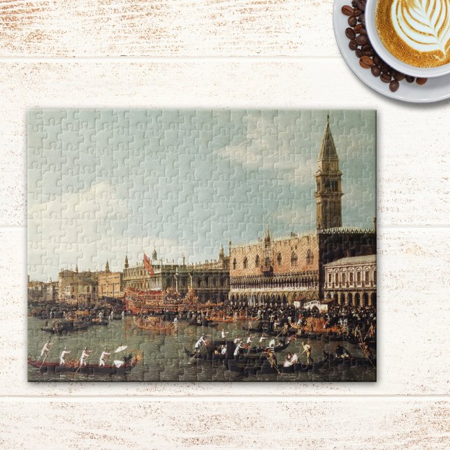 Venice Grand Canal Canaletto Painting Puzzle (Creator Uploaded)