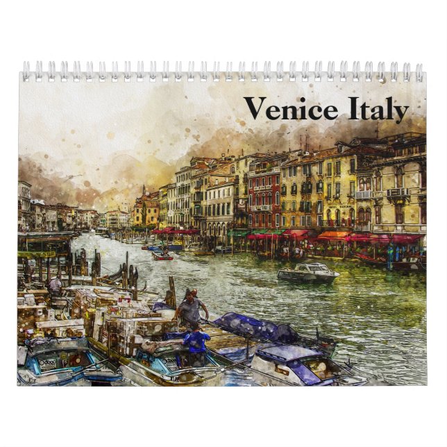 Venice Italy 2026 Calendar (Cover)