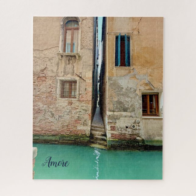 Venice Italy Amore Canal Photo Vacation Jigsaw Puzzle (Vertical)