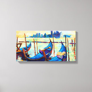 Venice, Italy at sunset Canvas Print