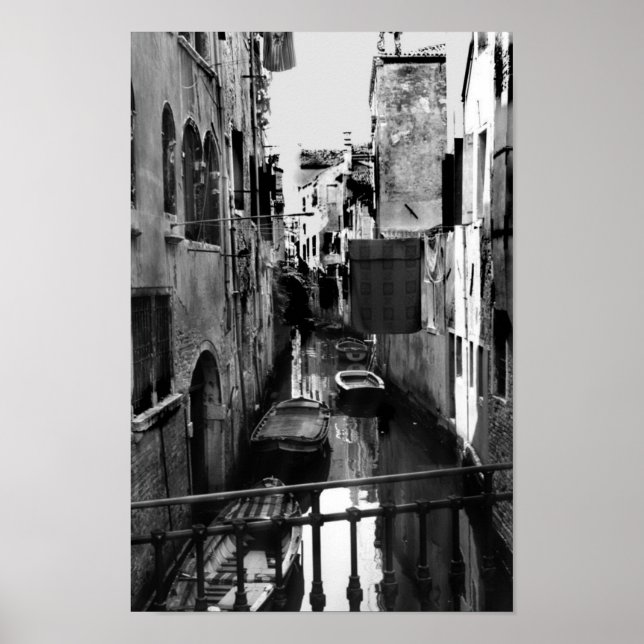 Venice, Italy Canal Poster (Front)