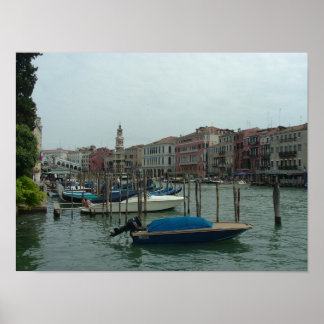 Venice Italy Canal Poster