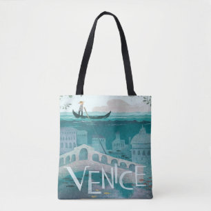 Venice Italy Gondola travel vacation vintage Tote Bag