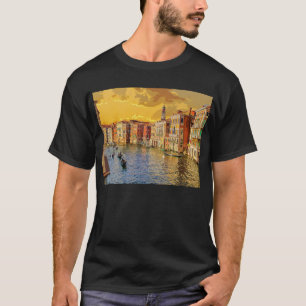 Venice Italy Gondola Waterway Building #15 T-Shirt