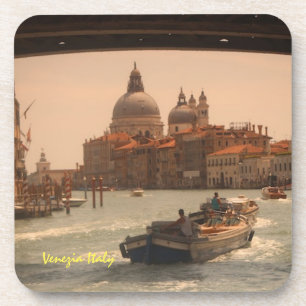 Venice Italy Grand Canal Vintage  Coaster