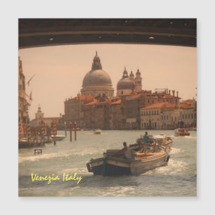 Venice Italy Grand Canal Vintage Magnetic Invitation
