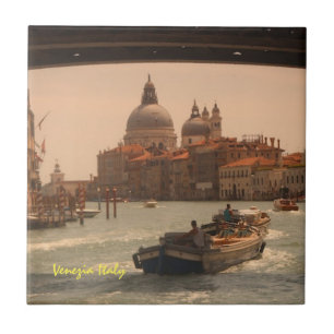 Venice Italy Grand Canal Vintage Tile
