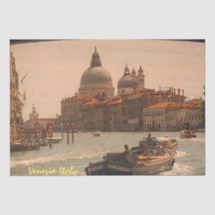 Venice Italy Grand Canal Vintage Tissue Paper