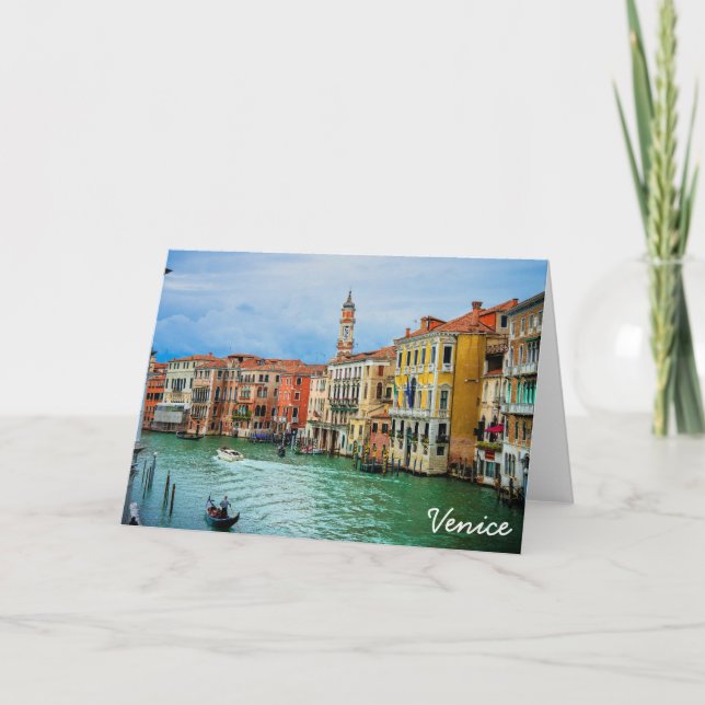 Venice, Italy Holiday Card (Front)