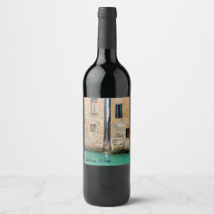 Venice Italy Italian Food and Beverage Label Set