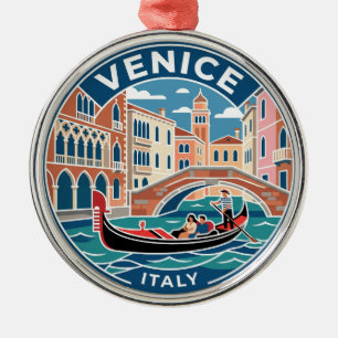 Venice, Italy Italy Metal Tree Decoration