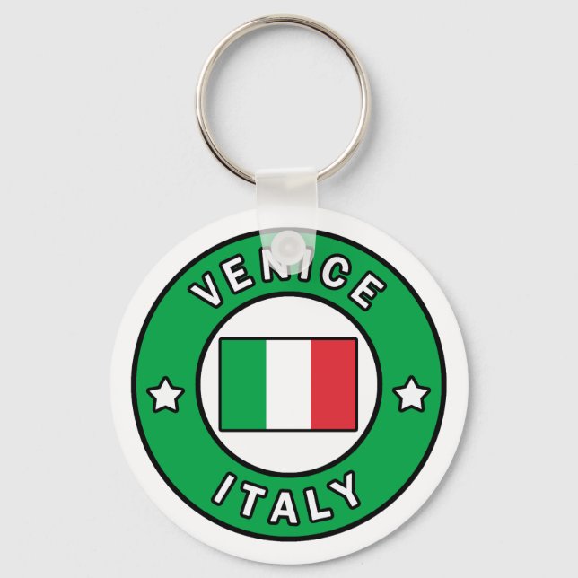 Venice Italy Key Ring (Front)