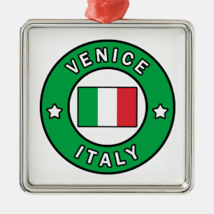 Venice Italy Metal Tree Decoration