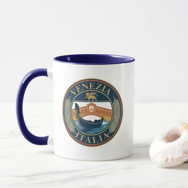 Venice Italy Mug (With Donut)