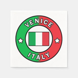 Venice Italy Napkin