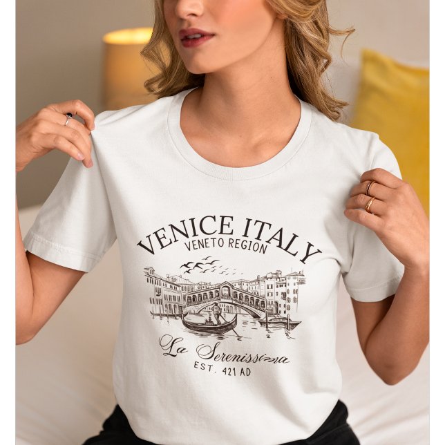 Venice Italy Old Landscape T-Shirt (Creator Uploaded)