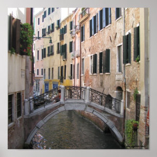 Venice, Italy photography poster