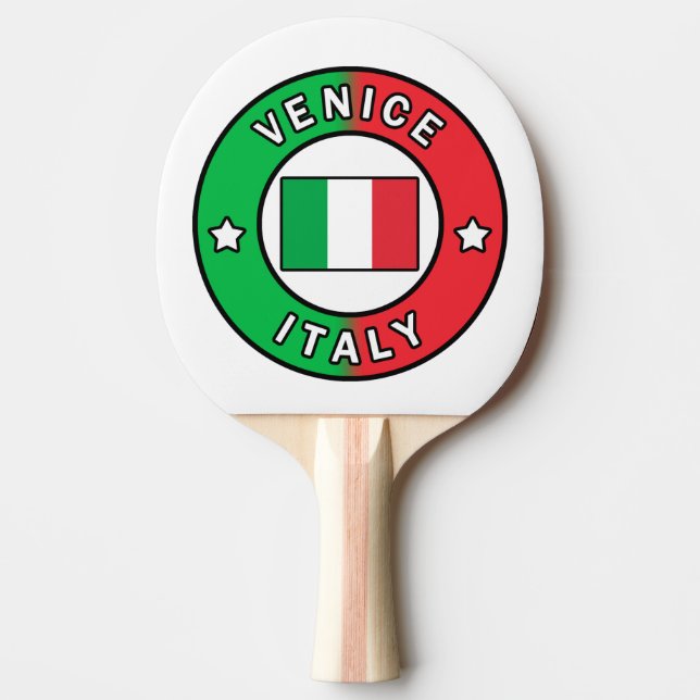Venice Italy Ping Pong Paddle (Front)