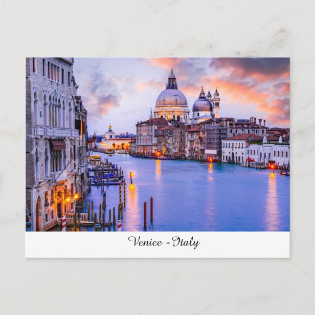 Venice Italy Postcard (Front)