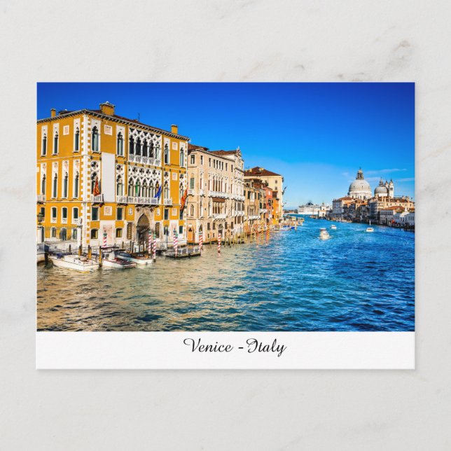 Venice Italy Postcard (Front)