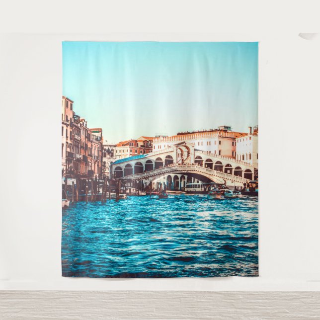 Venice Italy Scene | Wall Mural Backdrop Tapestry (Front)