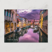 Venice, Italy Scenic Canal & Venetian Architecture