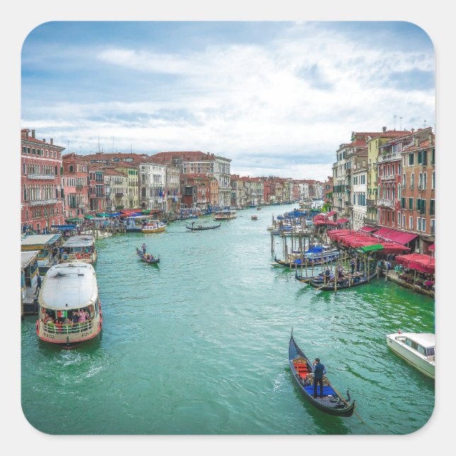 Venice, Italy Square Sticker (Front)
