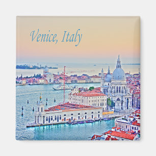 Venice, Italy Sunset Scenic View Magnet